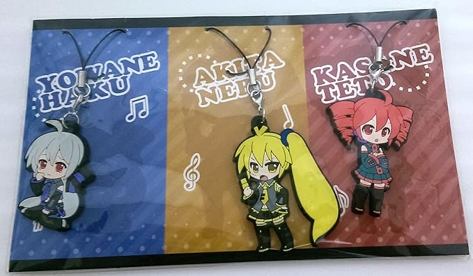 ボカロ 亜種 弱音ハク&亞北ネル ラバーストラップ ラバスト 新品未使用 レア ボカロ 亜種 弱音ハク&亞北ネル ラバーストラップ ラバスト 新品